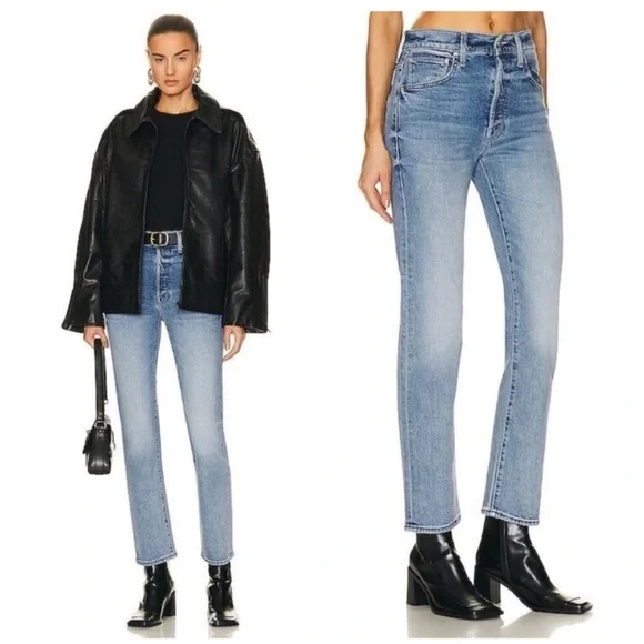 Mother Jeans High Waisted Hiker Hover Free & Wild - Picture 3 of 11